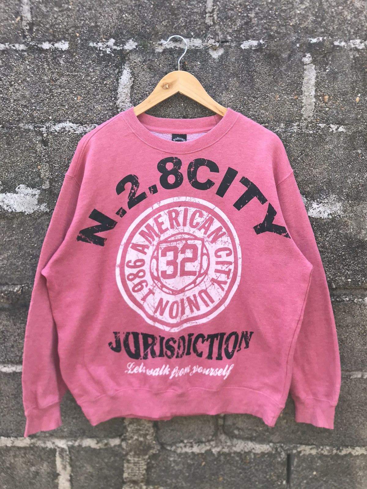 Union LA Vintage N.2.8 City Jurisdiction University Sweatshirt Size US L / EU 52-54 / 3 - 1 Thumbnail
