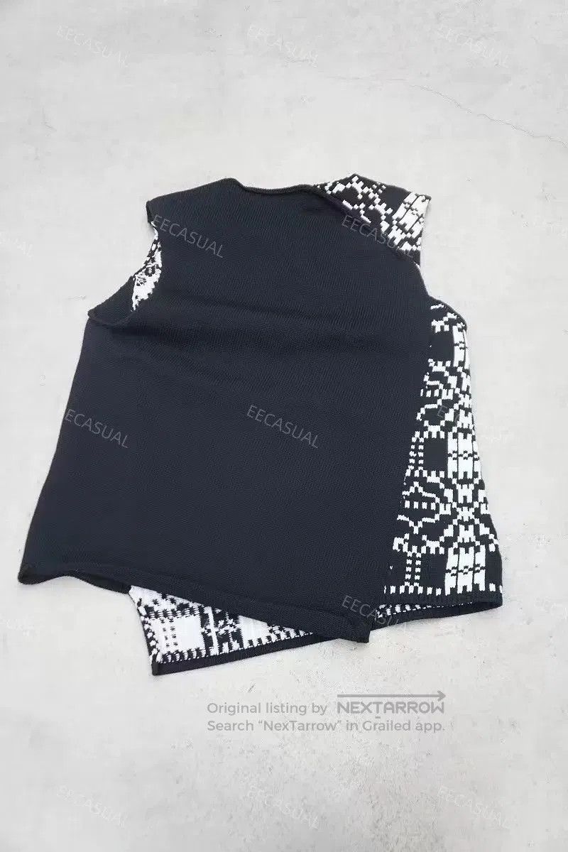 Comme des Garcons Homme Plus Asymmetrical Knit Vest by Comme des Garçons. Size US M / EU 48-50 / 2 - 3 Thumbnail
