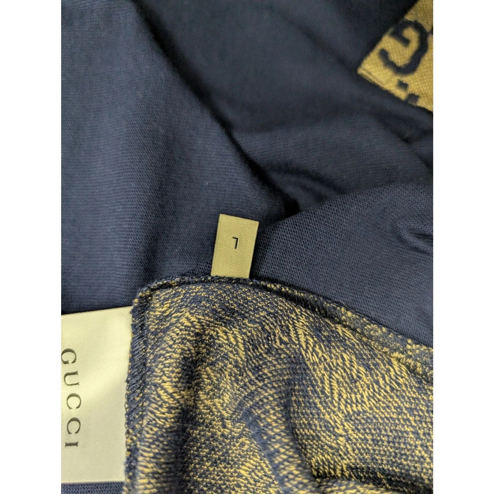 Gucci o1rshd1 GG Polo in Brown/Navy Size US L / EU 52-54 / 3 - 16 Thumbnail