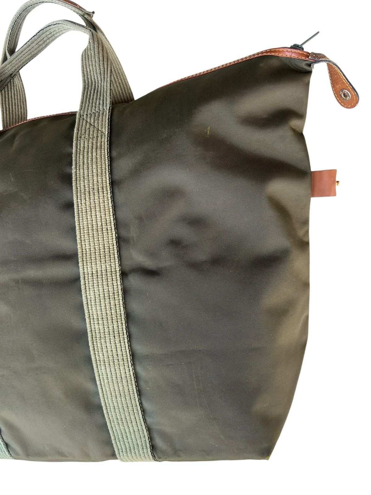 Alfred Dunhill RARE!!! Vintage 70s Dunhill Military Style Huge Tote Bag Size ONE SIZE - 9 Thumbnail