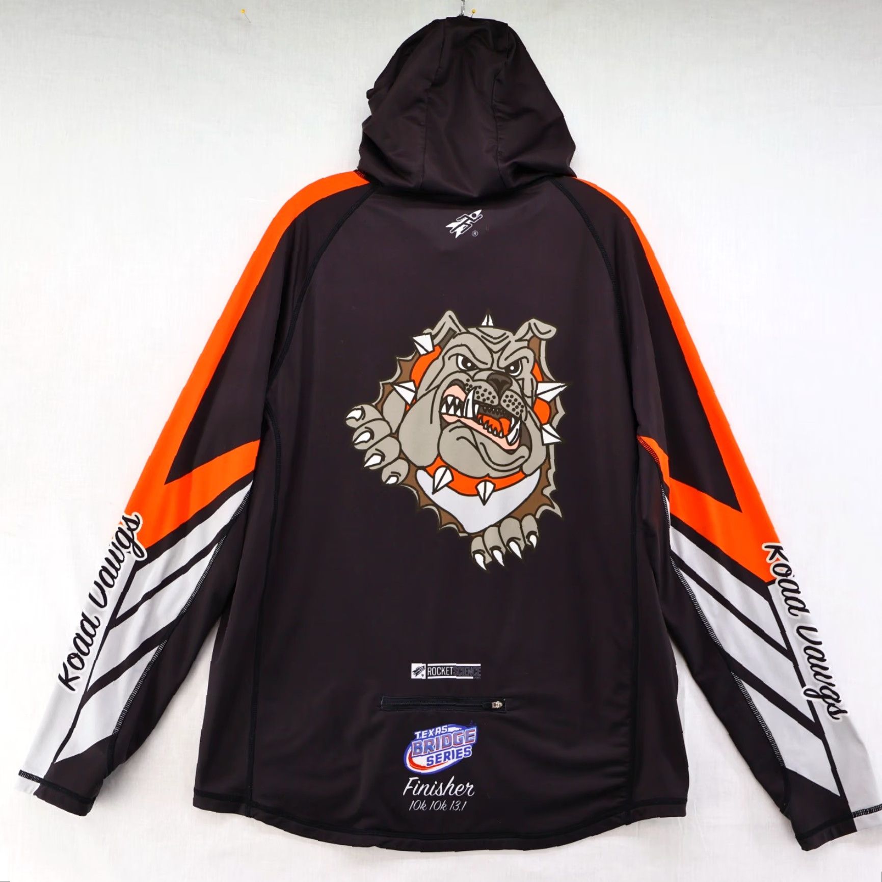Vintage VINTAGE ROCKET Science Sports Racing Sweatshirt Hoodie Men L Black Orange Fleece Logo Pullover Size US L / EU 52-54 / 3 - 6 Thumbnail