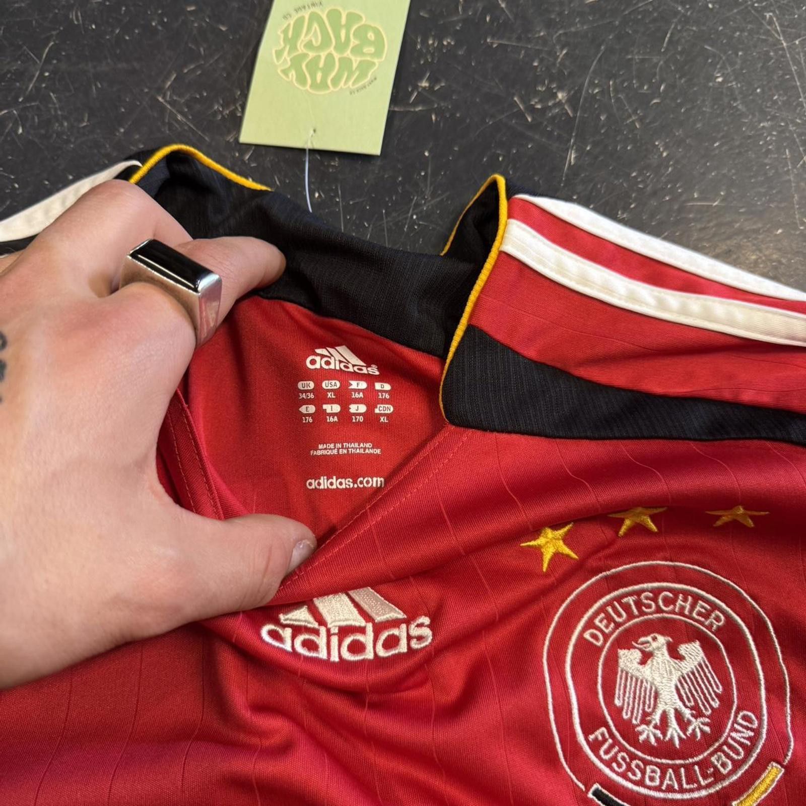Adidas × Vintage Vintage 2005 Adidas Germany Soccer Jersey Size US S / EU 44-46 / 1 - 5 Thumbnail