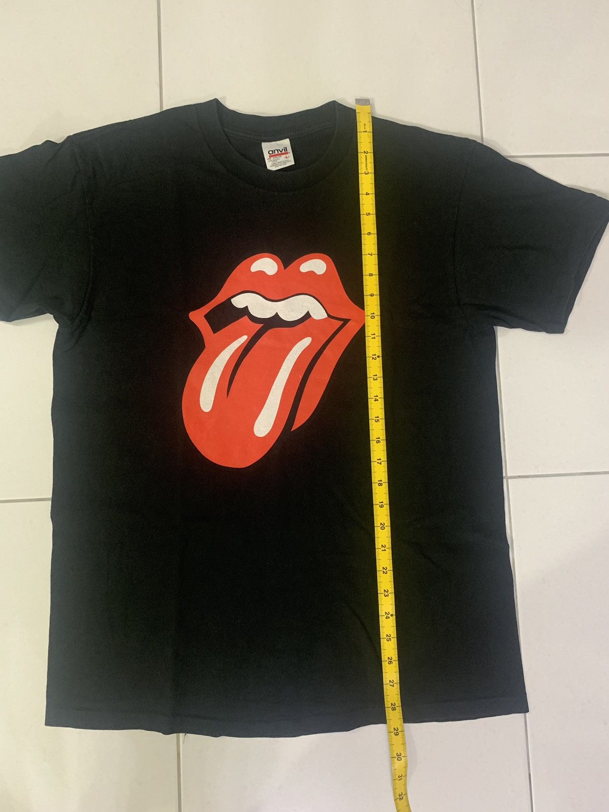 Band Tees × The Rolling Stones × Vintage Vintage Rolling Stone T Shirt World Tour 1997 Size US L / EU 52-54 / 3 - 8 Thumbnail