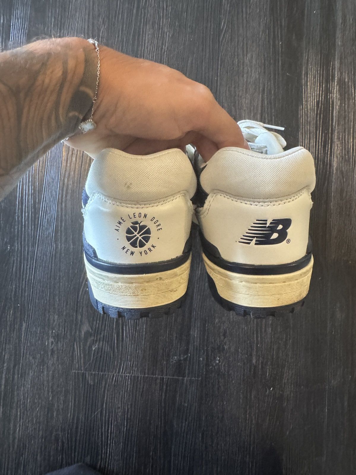 Aime Leon Dore × New Balance aime leon dore new balance 550 in navy mens us size 11 Size US 11 / EU 44 - 5 Thumbnail