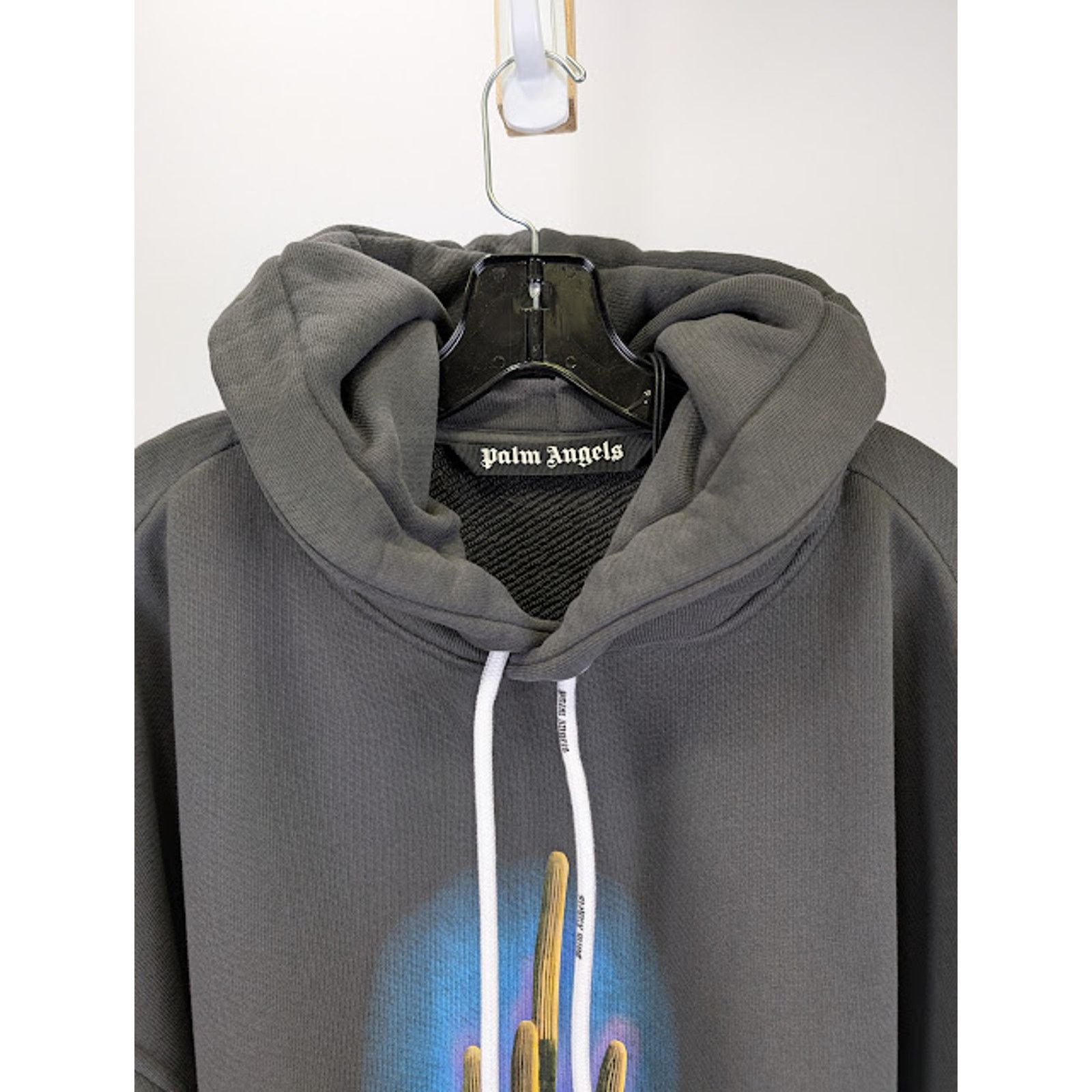 Palm Angels o1rshd1 Cactus Hoody Hoodie in Black / Green M Size US M / EU 48-50 / 2 - 3 Thumbnail