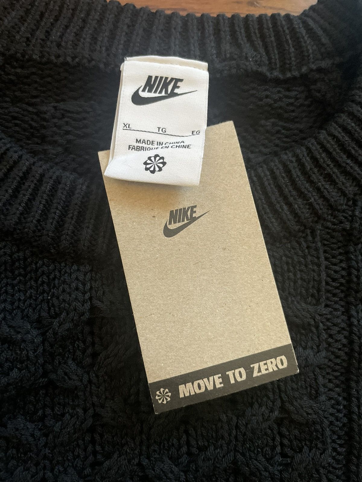 Nike Cable Knit Sweater