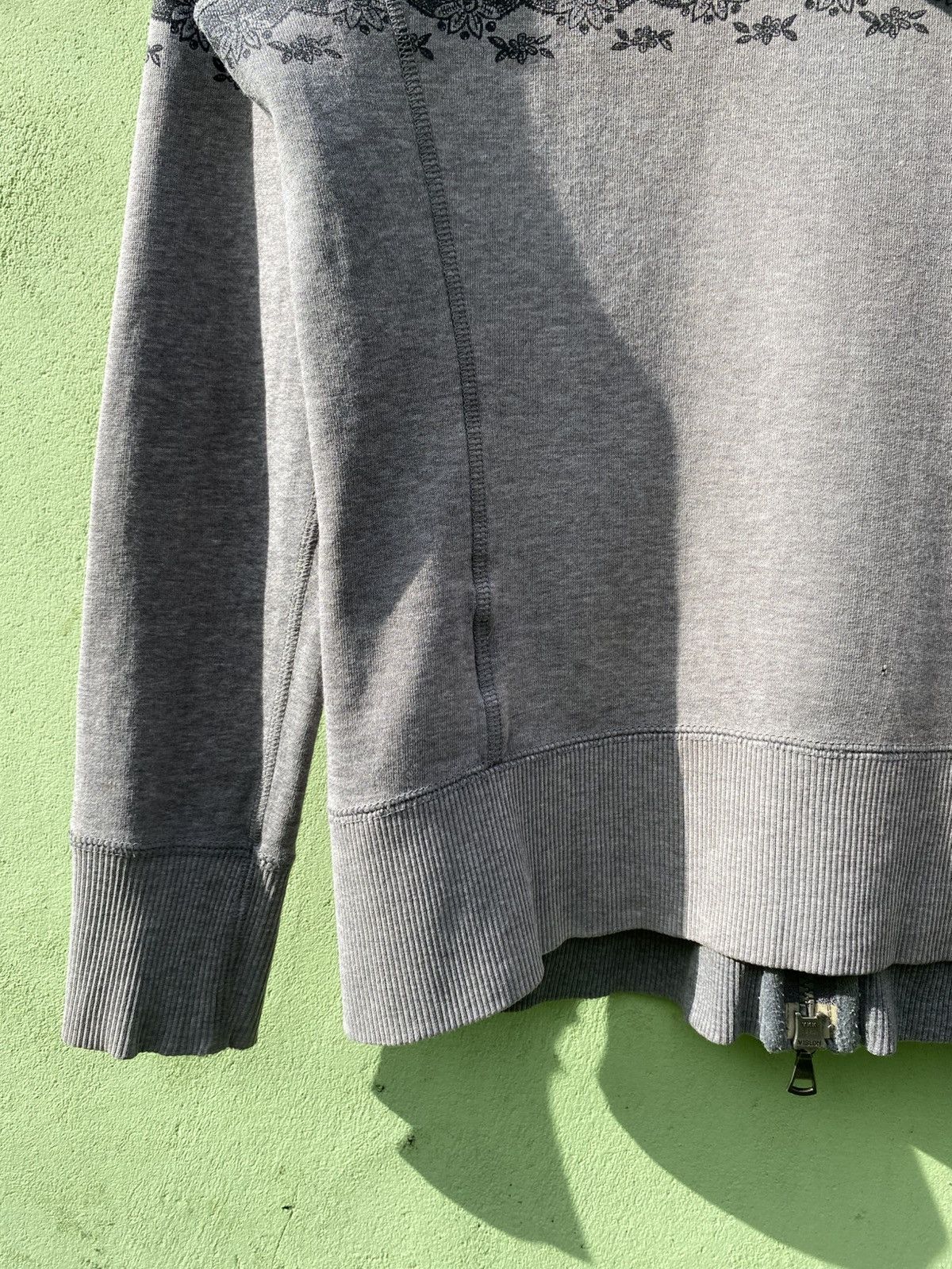 Japanese Brand Uniqlo Luxury Hood Zip Hoodie Grey Tribal Pattern Y2K Jacket Size M / US 6-8 / IT 42-44 - 13 Thumbnail
