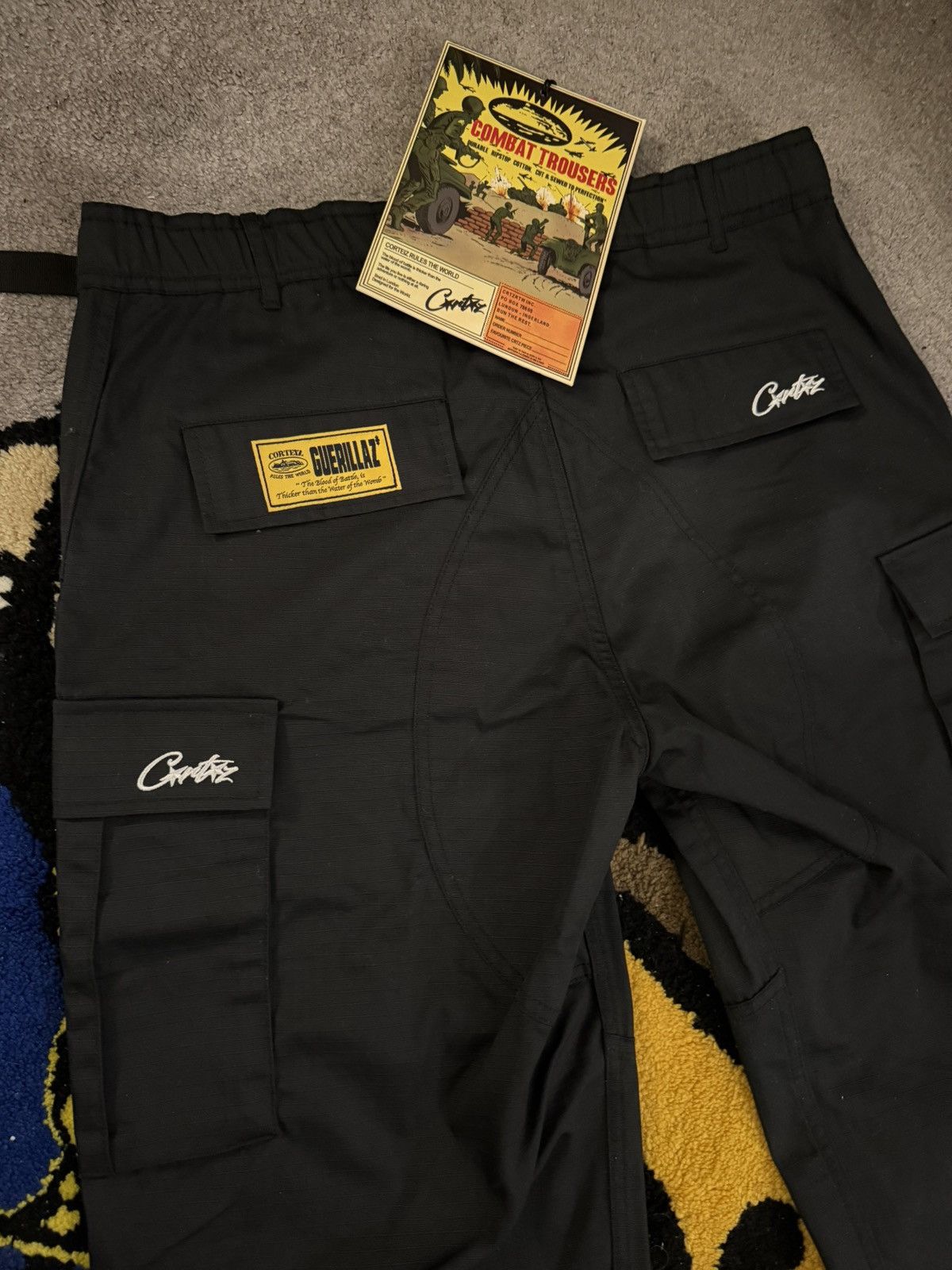 Corteiz Corteiz Guerillaz cargo rip stop pants Size US 36 / EU 52 - 6 Thumbnail