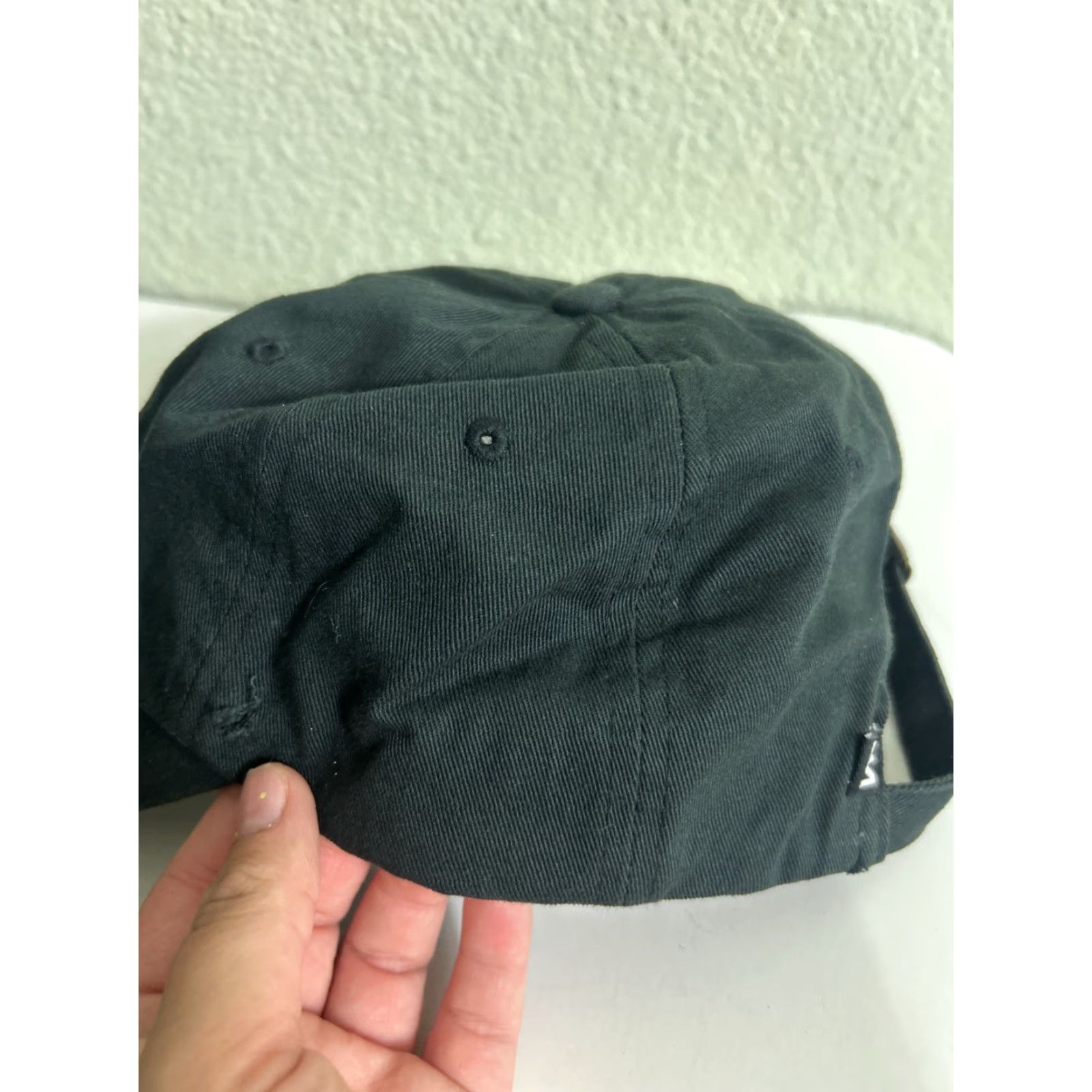 Vintage VINTAGE The Classics Strapback Hat Black Adjustable cotton “real” Size ONE SIZE - 7 Thumbnail