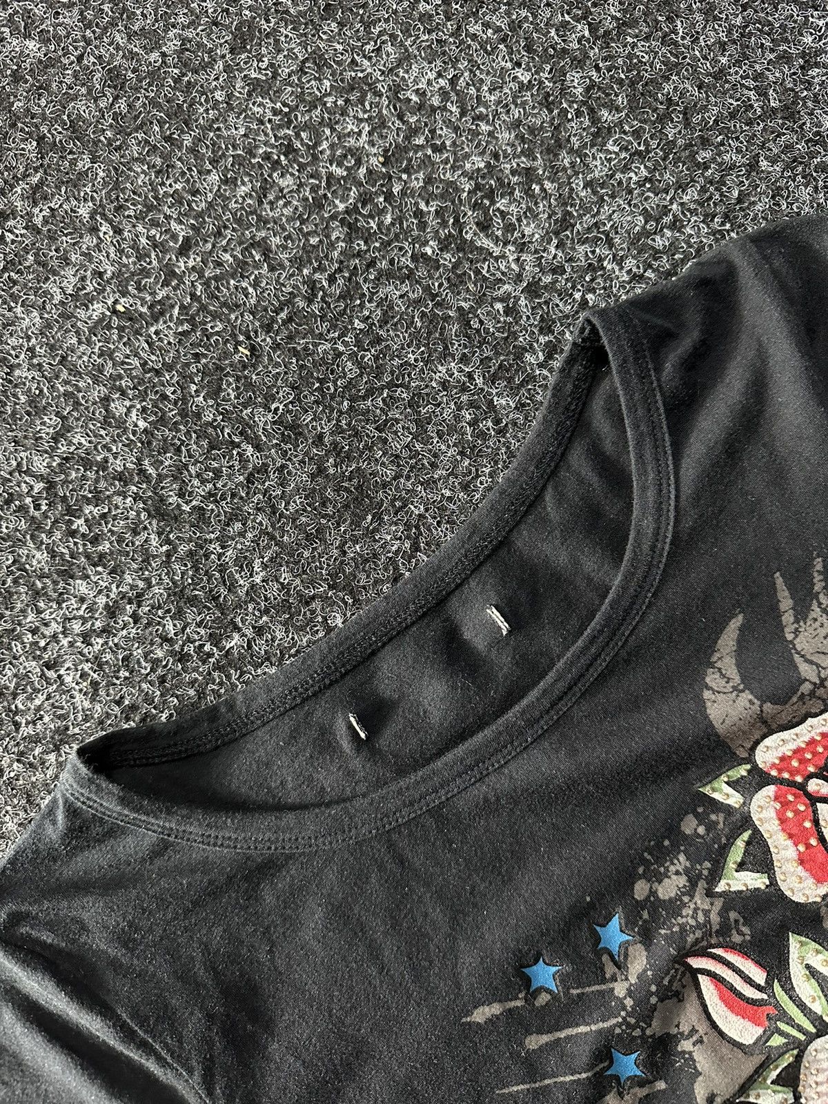 Designer × Ed Hardy 🚨Vintage Ed Hardy STYLE big True Love Logo Women JPG style Size S / US 4 / IT 40 - 4 Thumbnail