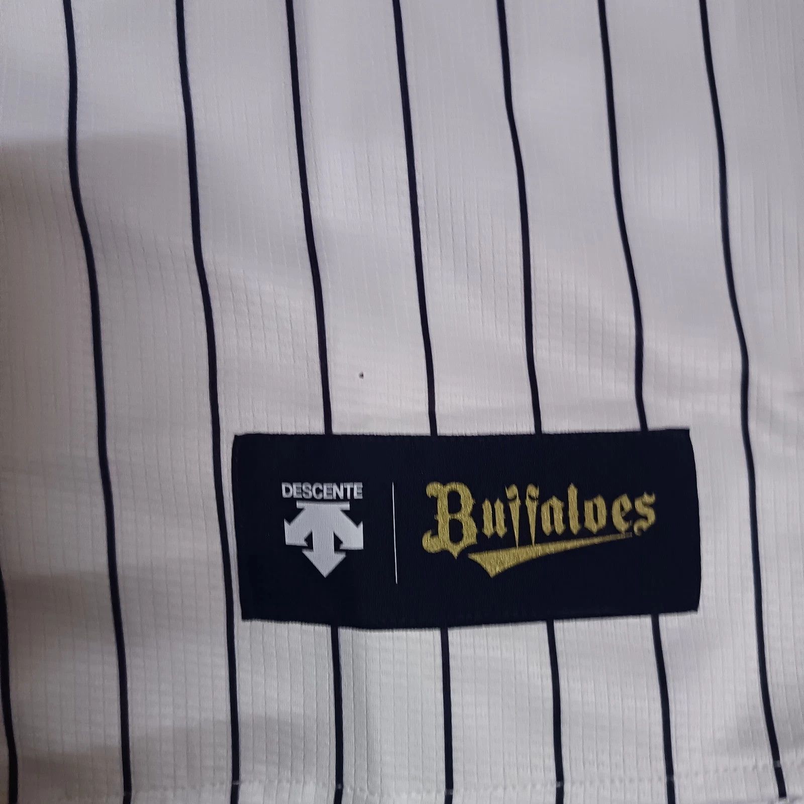 Descente Orix Buffaloes Yuma Mune 宗 佑磨 NPB Japanese Baseball Jersey Size US L / EU 52-54 / 3 - 3 Thumbnail