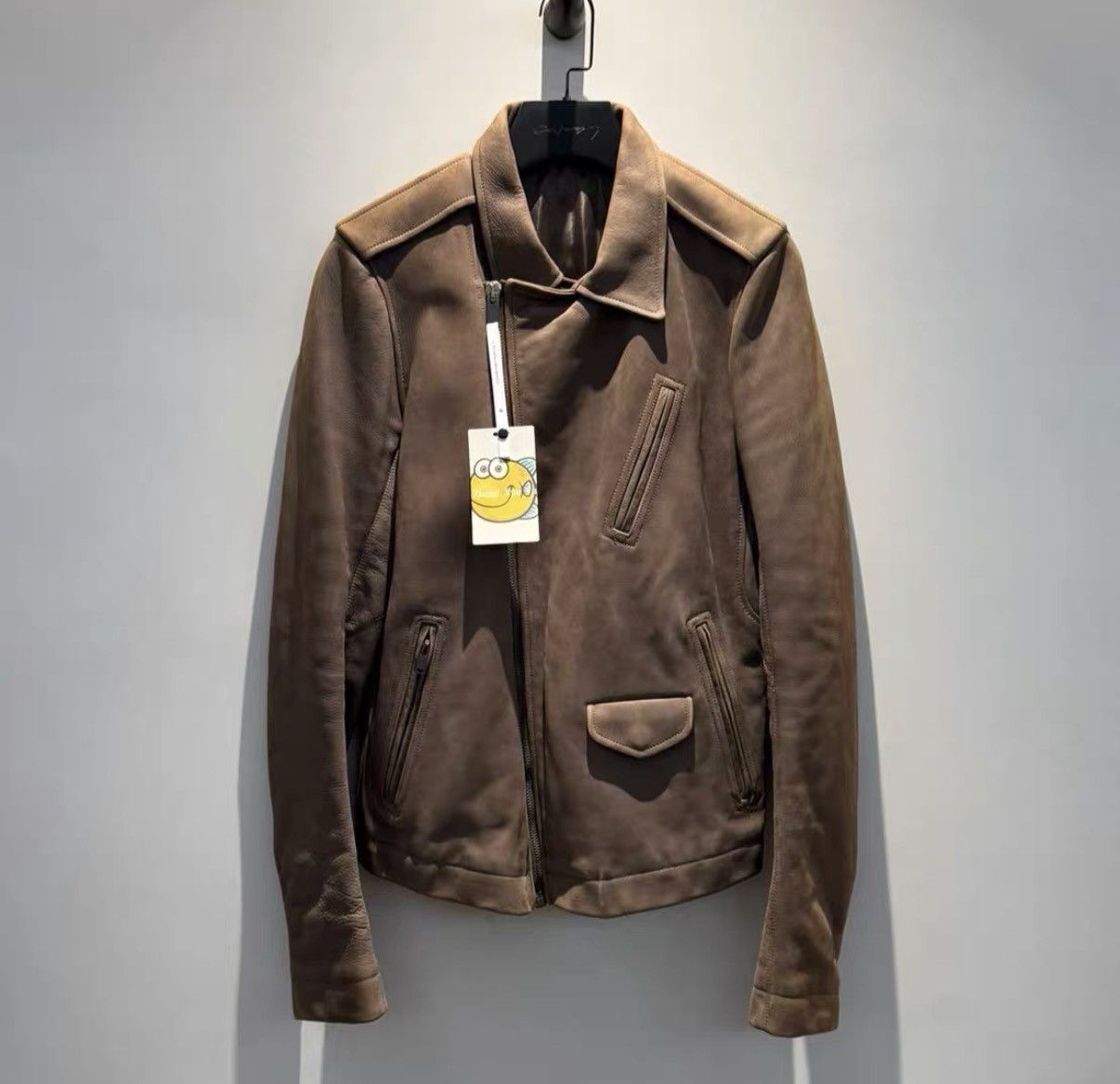 Rick Owens Rick Owens mainline heavyweight bullhide moto jacket Size US M / EU 48-50 / 2 - 1 Thumbnail