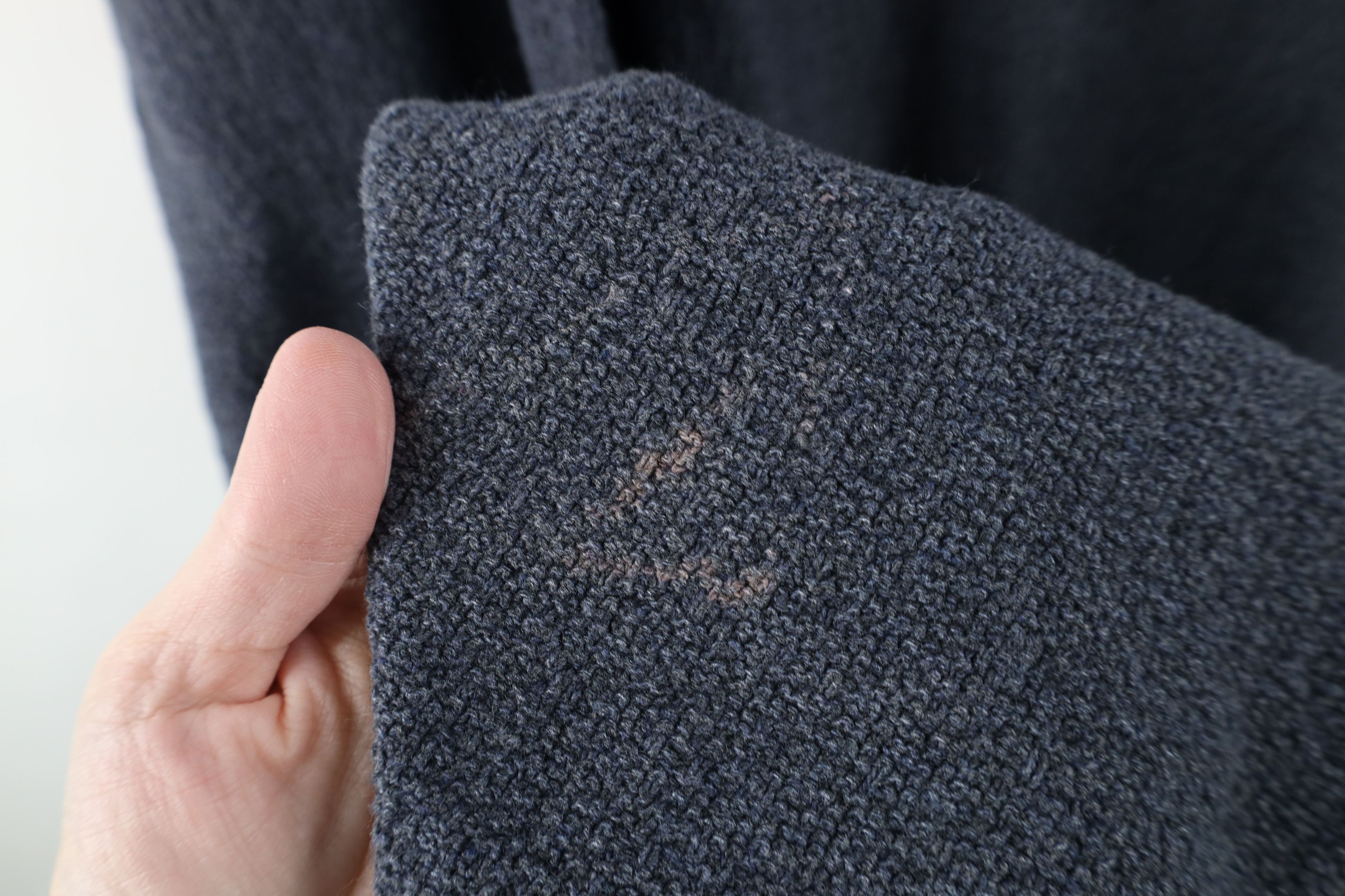Vintage Vintage 90s Streetwear Marled Knit Sweater Steel Blue USA Size US XXL / EU 58 / 5 - 6 Thumbnail