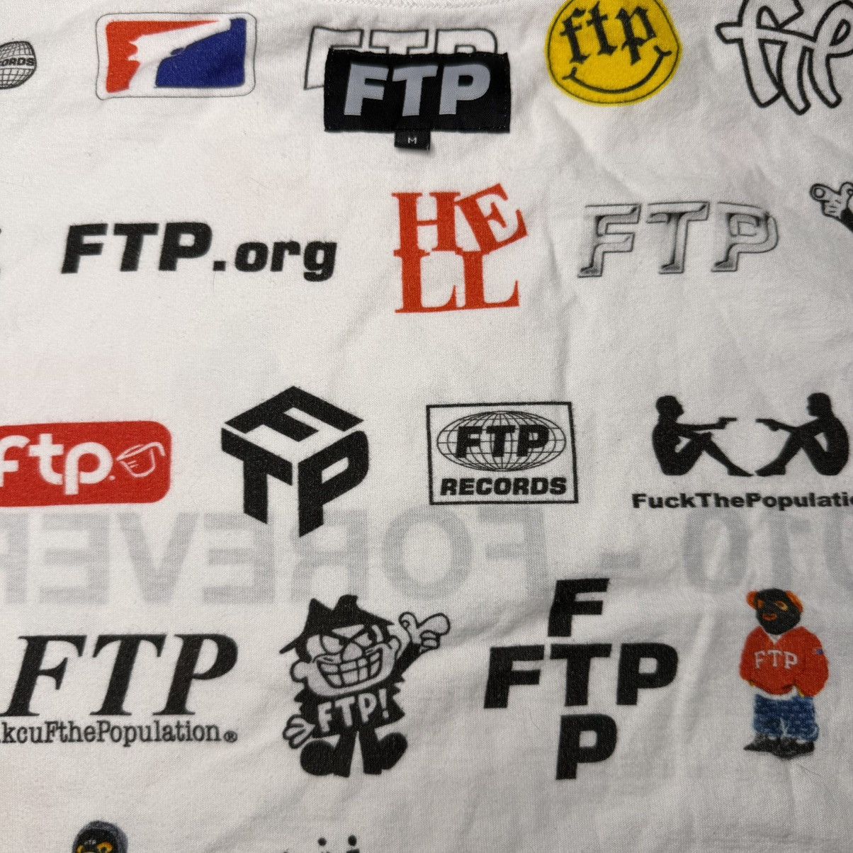 Fuck The Population FTP 13 Year Anniversary T Shirt Size US M / EU 48-50 / 2 - 6 Thumbnail