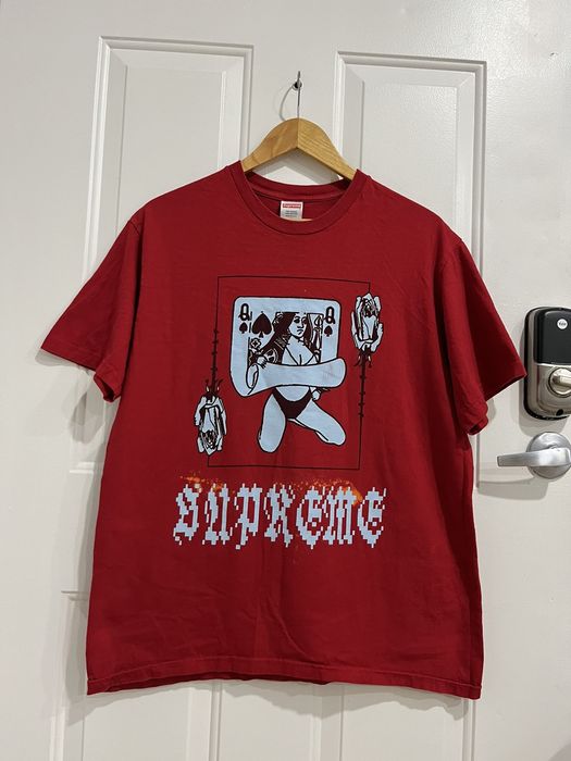 Supreme poker shirt store