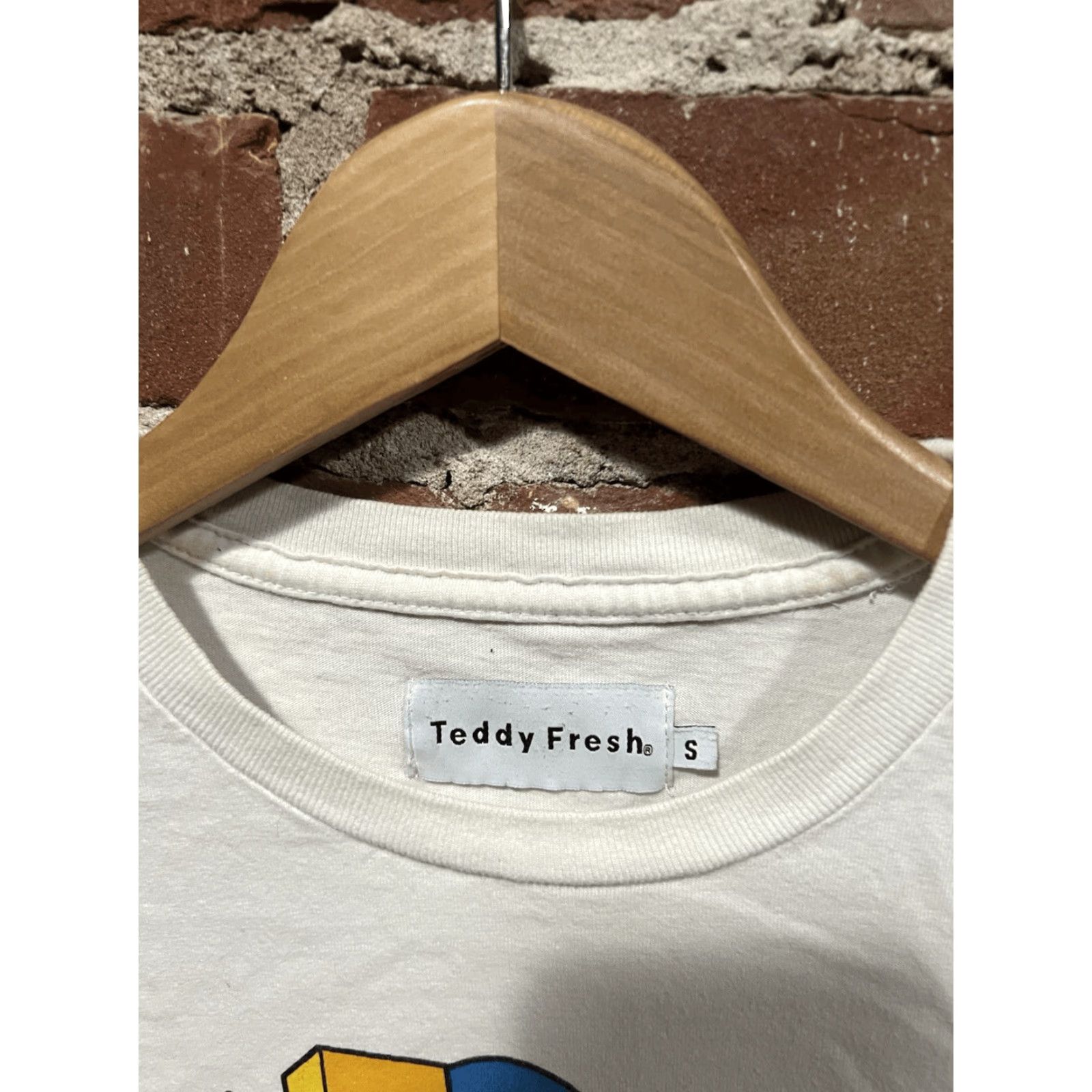 Teddy Fresh Teddy Fresh Mens White Short Sleeve Teddy Bear Graphic T-shirt size S Size US S / EU 44-46 / 1 - 3 Thumbnail