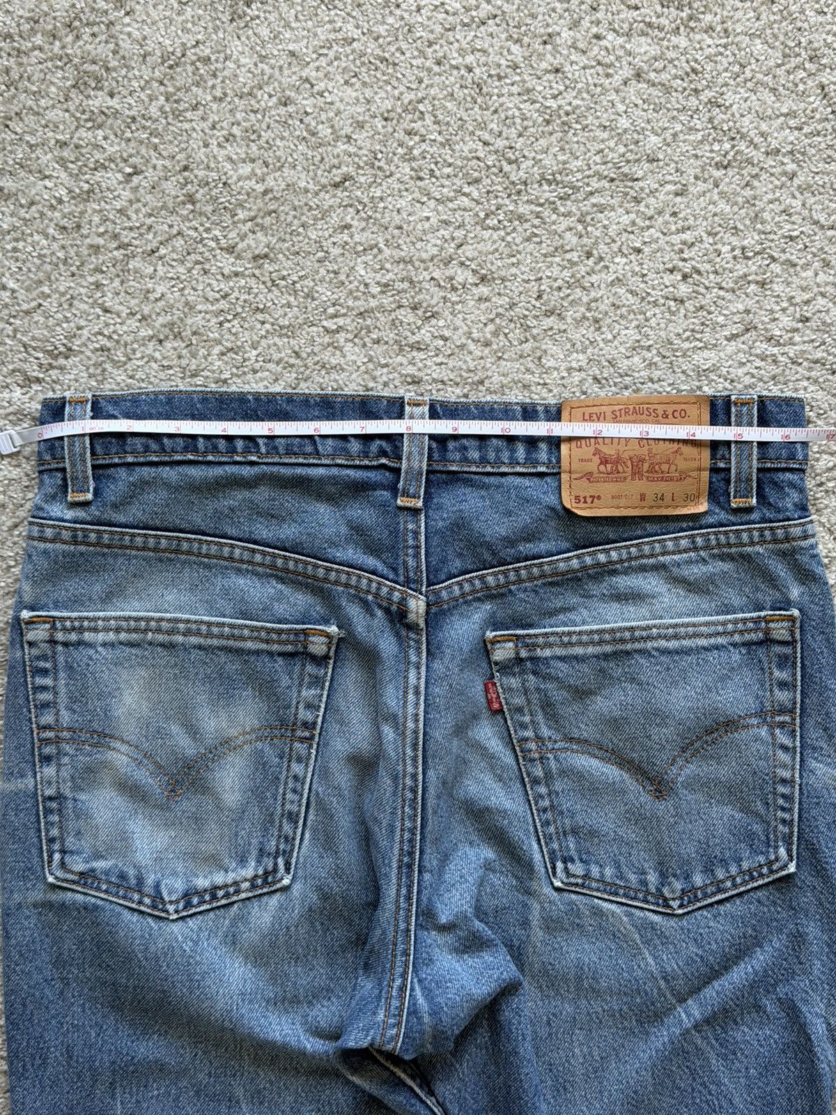 Levi's Vintage Clothing Vintage Levi’s 517 Bootcut - Made in USA 34x25 Size US 34 / EU 50 - 3 Thumbnail