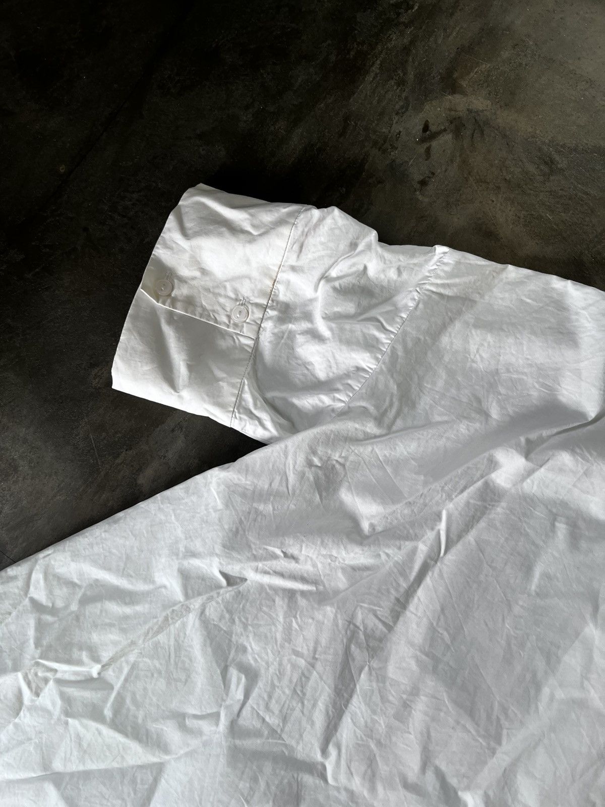 Cos COS Shirt Dress Womens White Collared Short Sleeve Size M / US 6-8 / IT 42-44 - 8 Thumbnail