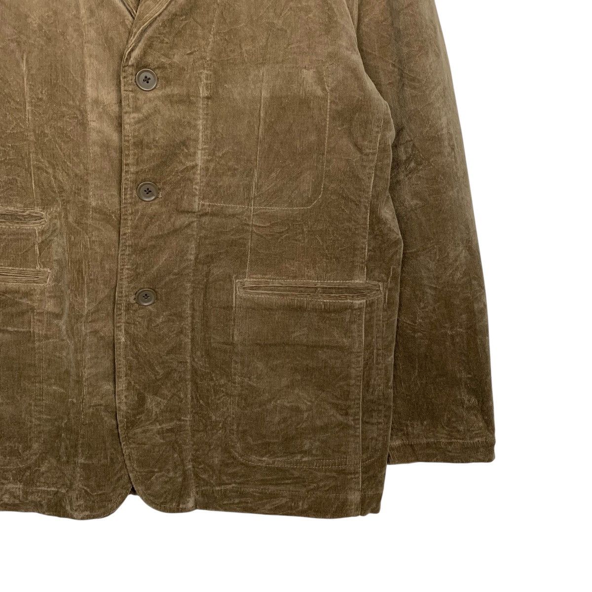 Kansai Yamamoto Kansai Jeans Corduroy Casual Jacket Size US L / EU 52-54 / 3 - 4 Thumbnail
