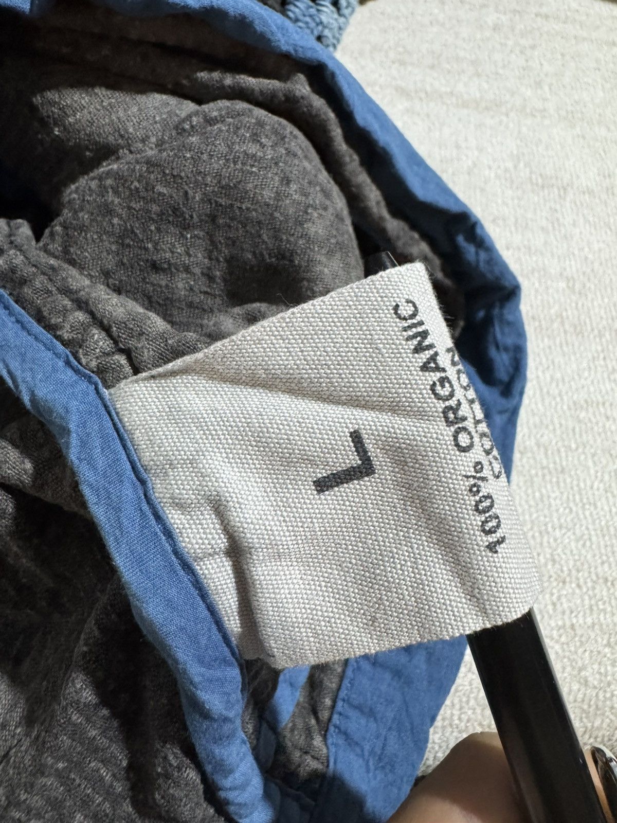 Story Mfg. Organic cotton corduroy crotchet pullover Size US L / EU 52-54 / 3 - 8 Thumbnail