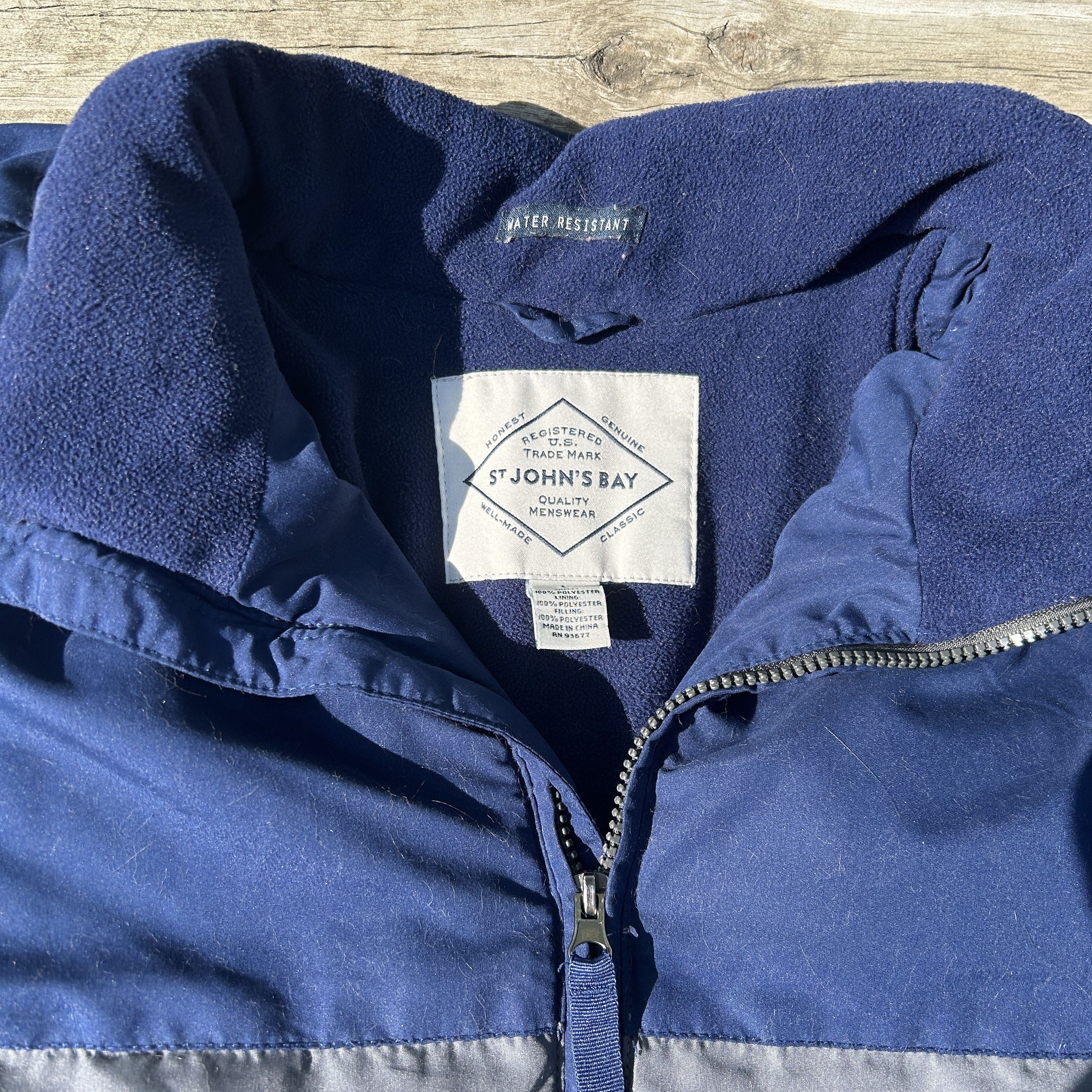 St. Johns Bay St. John's Bay Blue/Gray Winter Coat Size US L / EU 52-54 / 3 - 2 Thumbnail