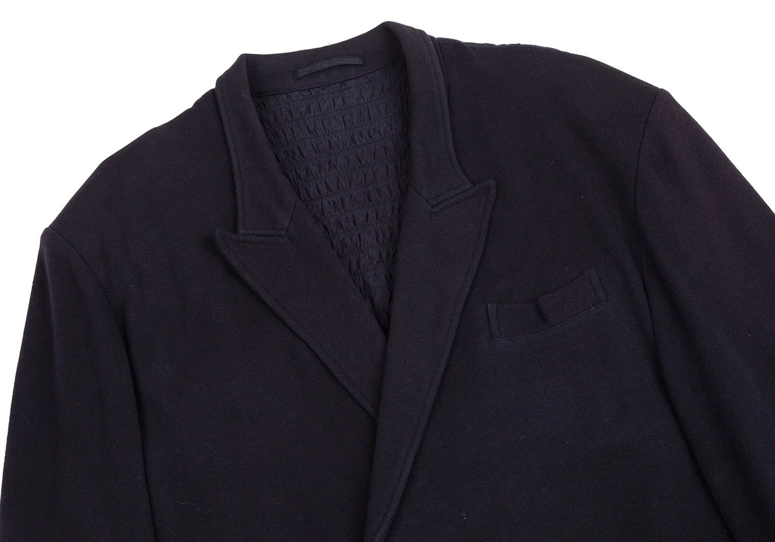 Yohji Yamamoto Yohji Yamamoto Double Jacket Navy M Size US M / EU 48-50 / 2 - 5 Thumbnail