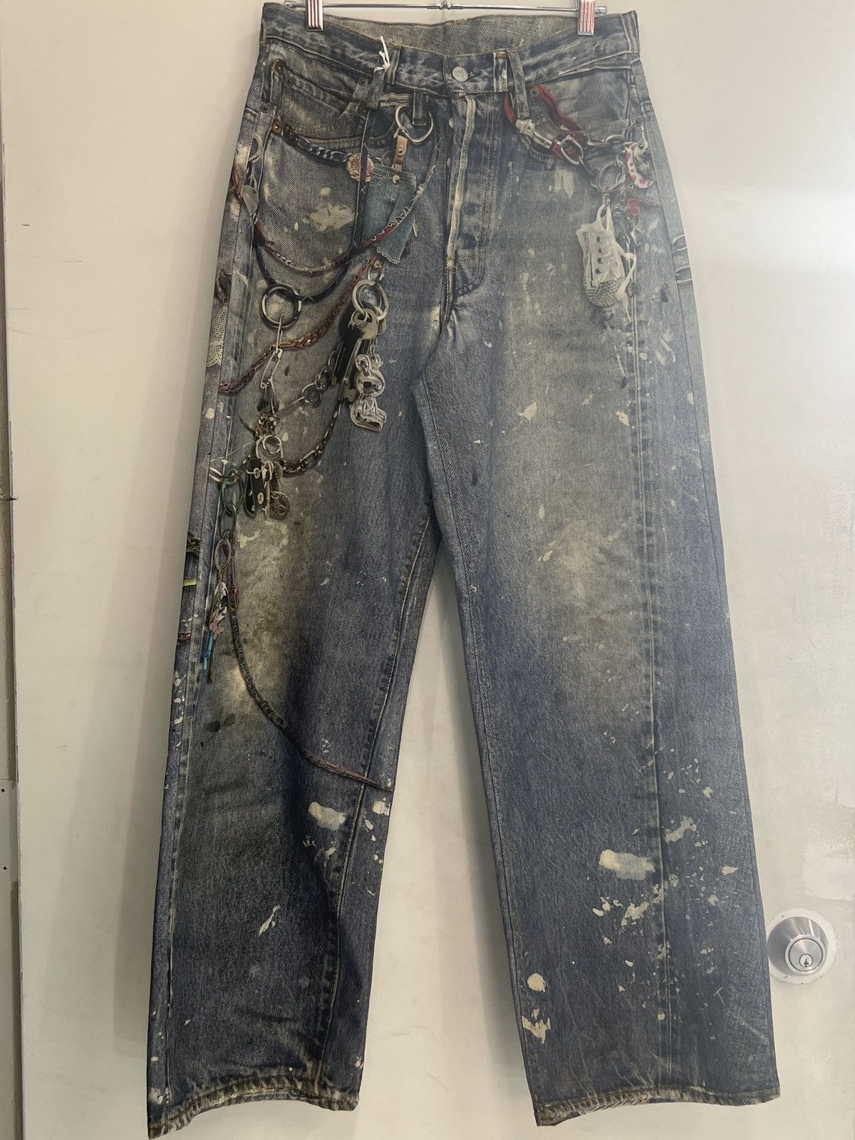 Acne Studios 1981M - LOOSE FIT TROUSERS (COLD GREY) | Grailed