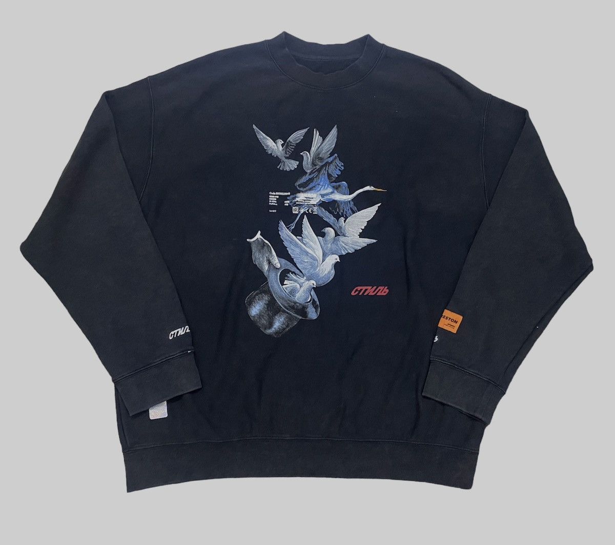 Heron Preston HERON PRESTON DOVER MAGICIAN CODE 8000S21948 Size US XL / EU 56 / 4 - 1 Thumbnail