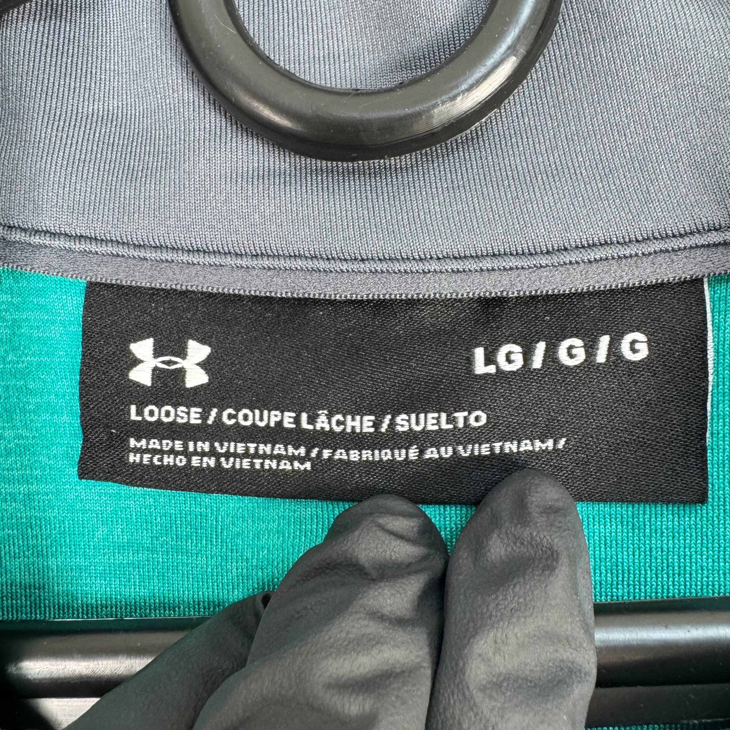 Under Armour Under Armour Tech 1/4 Zip Pullover Turquoise Mens Size L Size US L / EU 52-54 / 3 - 3 Thumbnail