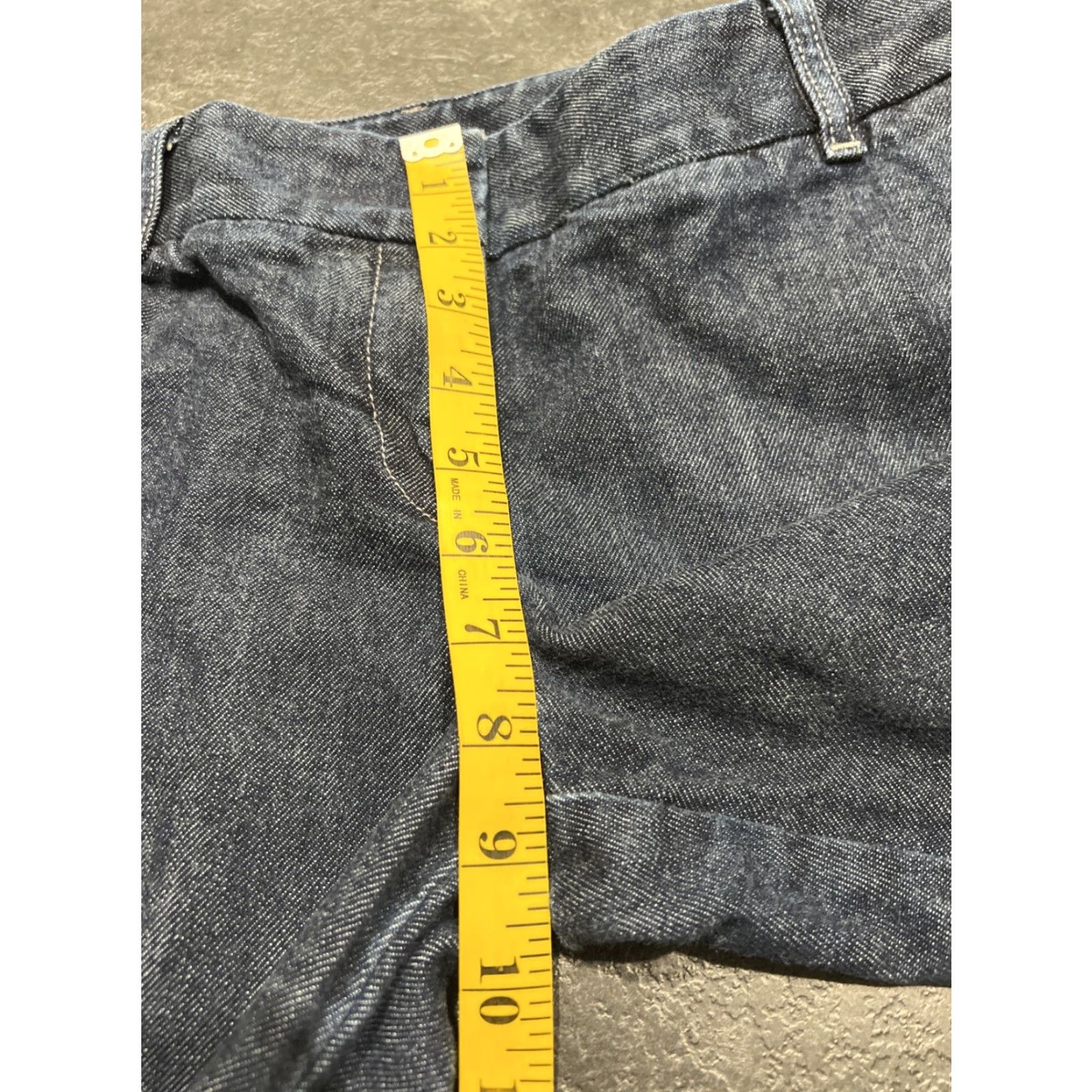 Ann Taylor Ann Taylor Loft Jeans Women's Size 6 Blue Denim Low Rise Pocket Straight 33 in Inseam Size 28" / US 6 / IT 42 - 8 Thumbnail