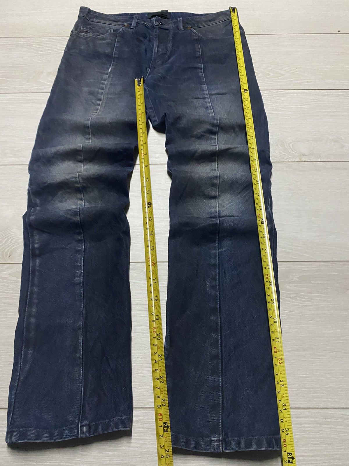 Diesel Black Gold Vintage Diesel Black Gold Distressed Slim Skinny Fit Pants Size US 30 / EU 46 - 15 Thumbnail
