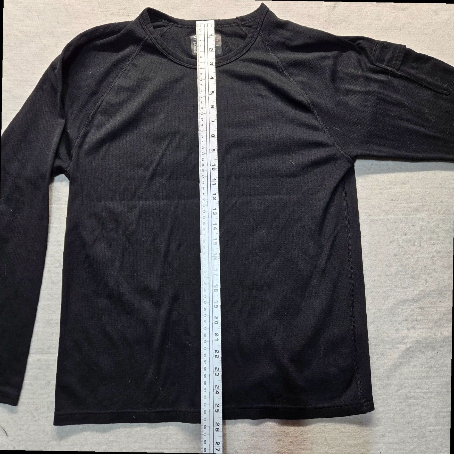 Champion Champion Base Layer Long Sleeve Top Shirt Mens Adult Large Black Size US L / EU 52-54 / 3 - 6 Thumbnail