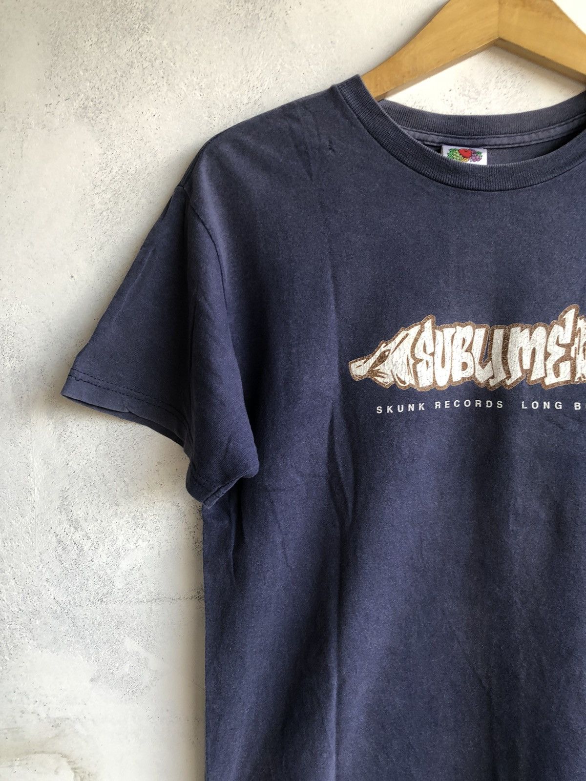 Band Tees × Japanese Brand Tshirt Sublime Skunk Record Long Beach CA Size US M / EU 48-50 / 2 - 4 Thumbnail