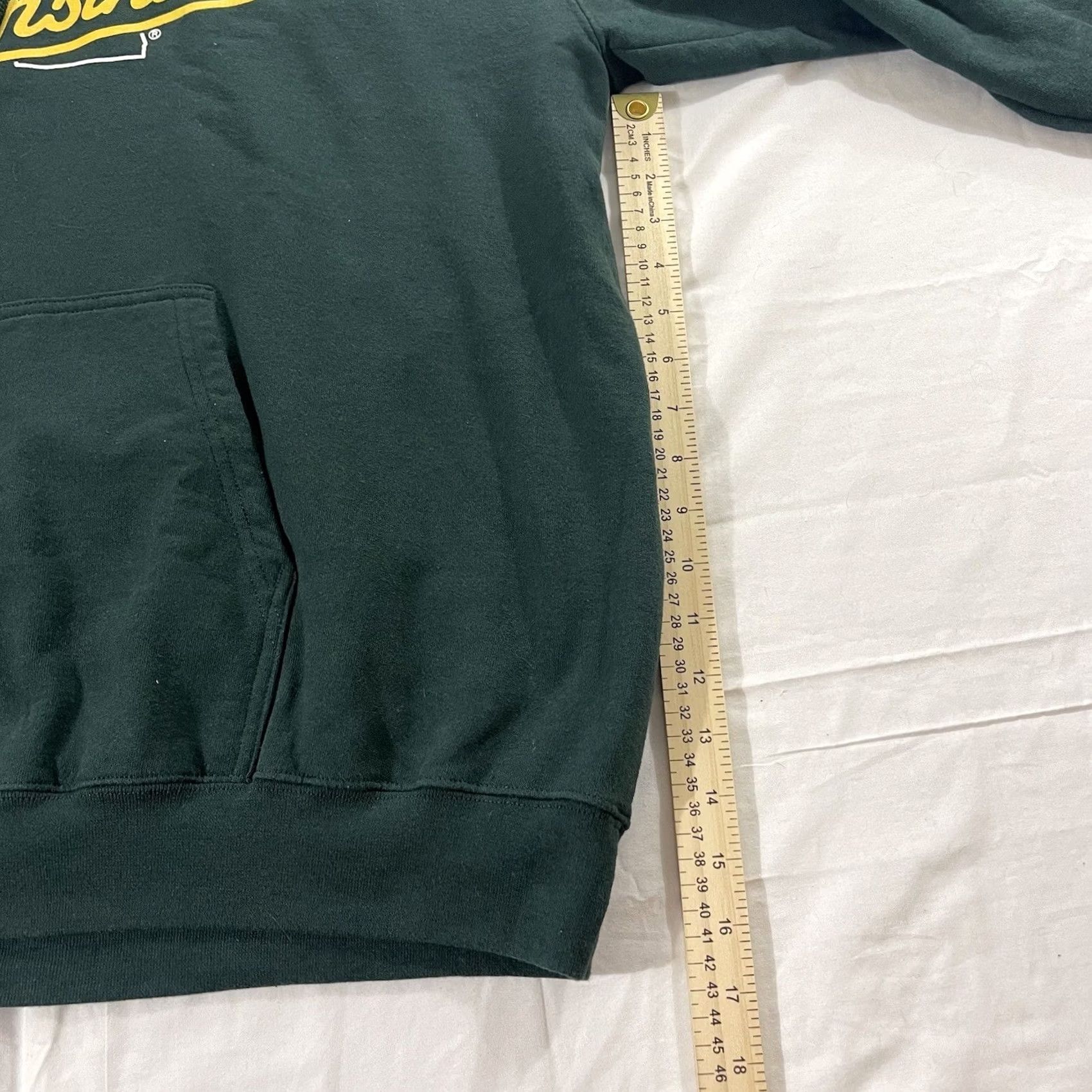 Gildan Drink Wisconsinbly 2XL Hoodie Sweatshirt Green Nike? Size US XXL / EU 58 / 5 - 6 Thumbnail