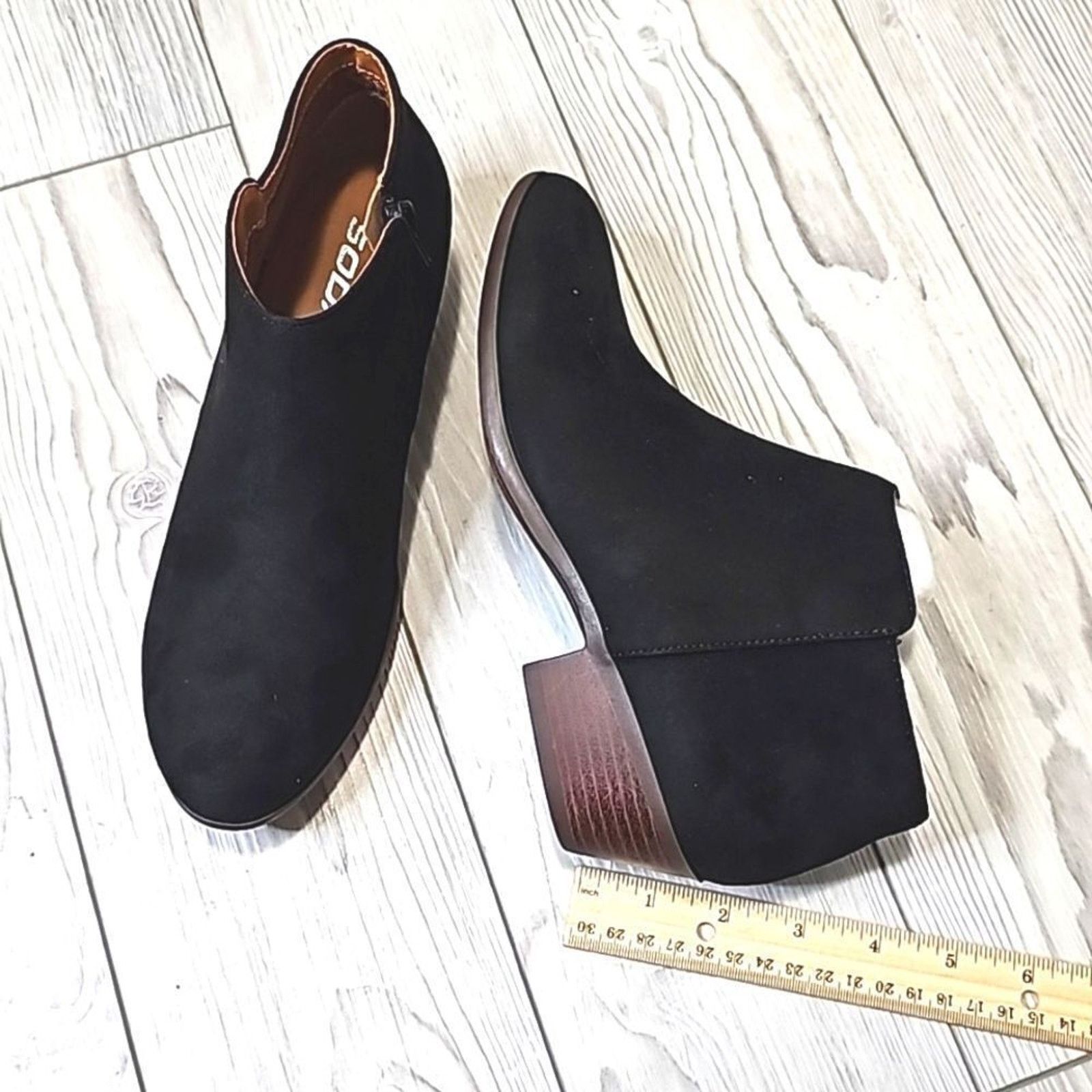 Other (61-3722) Soda Women's Mug Faux Suede Western Bootie Sz 7.5 Size US 7.5 / IT 37.5 - 3 Thumbnail