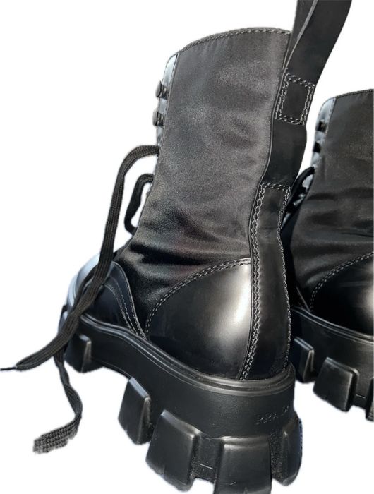 prada boots with pouch