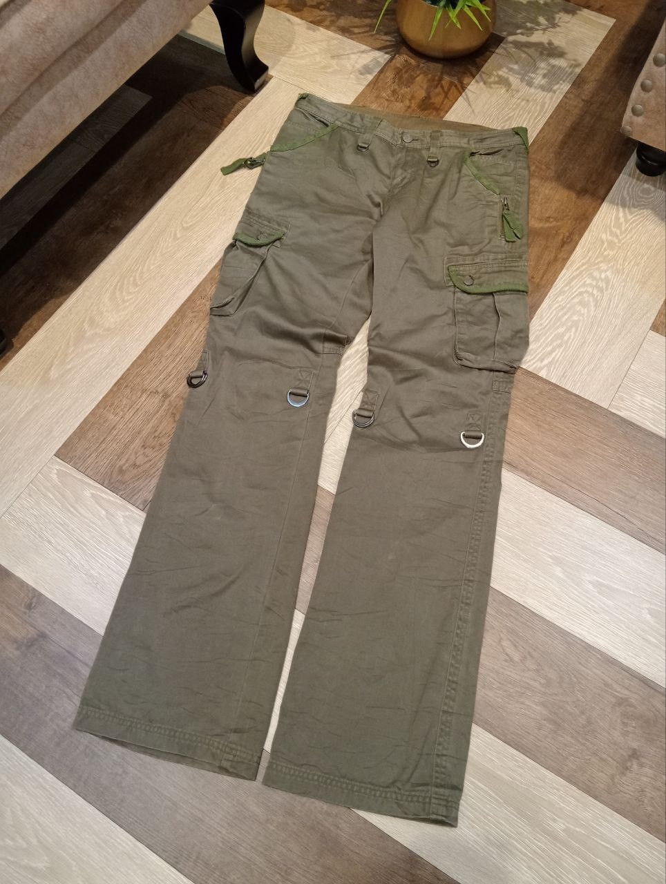 Tornado Mart TORNADO MART JAPAN FLARED CARGO PANTS Size US 31 - 2 Thumbnail