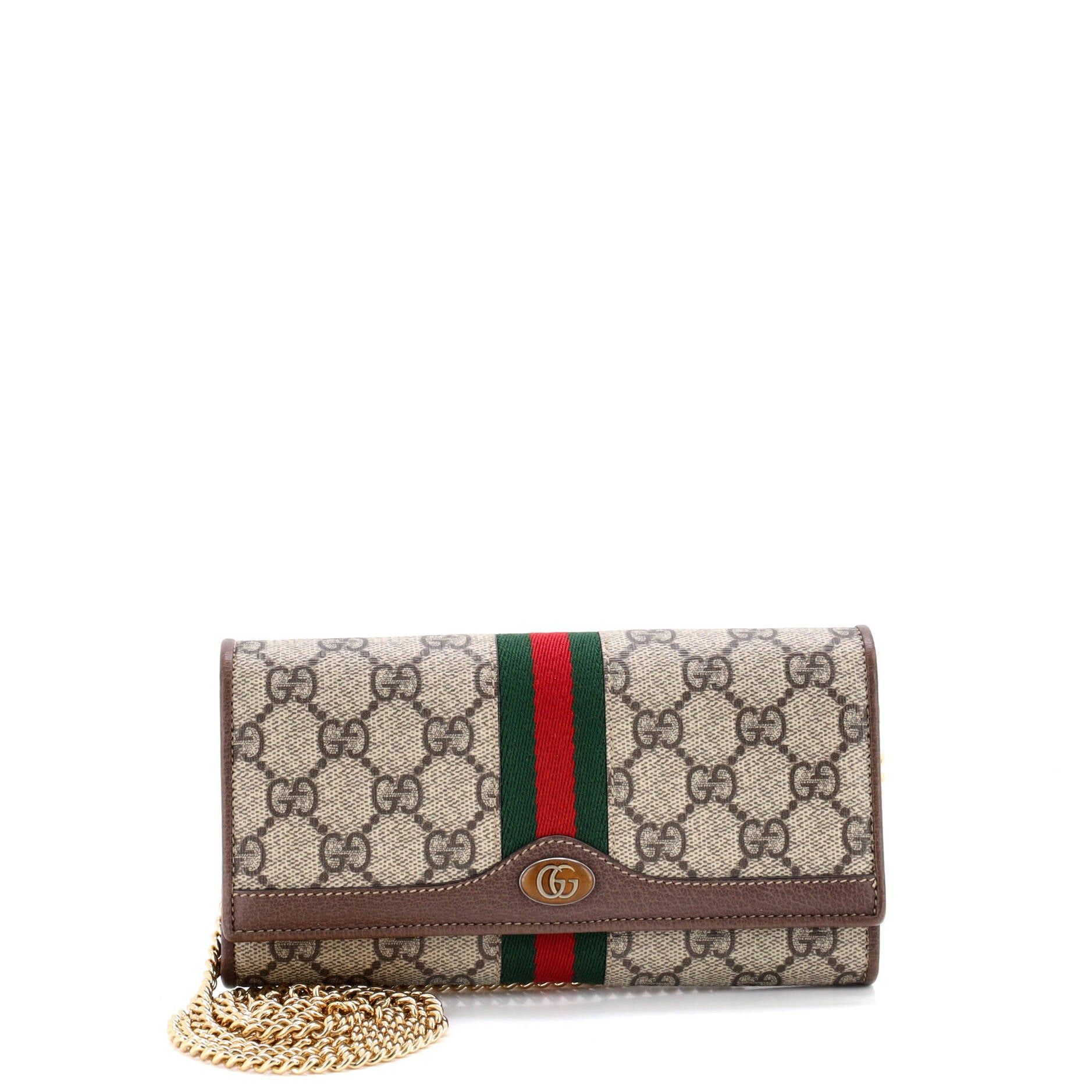 Gucci Ophidia Chain Wallet Size ONE SIZE - 1 Thumbnail