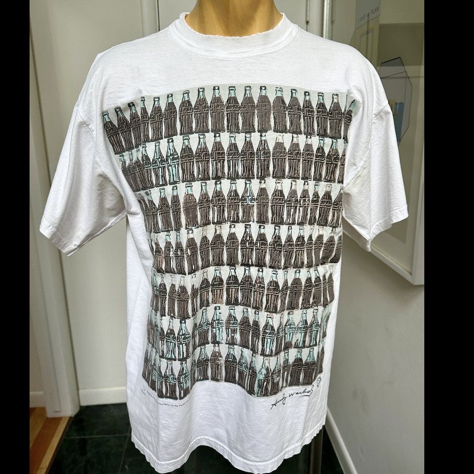 Other VINTAGE 1993 te NEUES ANDY WARHOL COCA COLA BOTTLES TSHIRT Size US XL / EU 56 / 4 - 1 Thumbnail