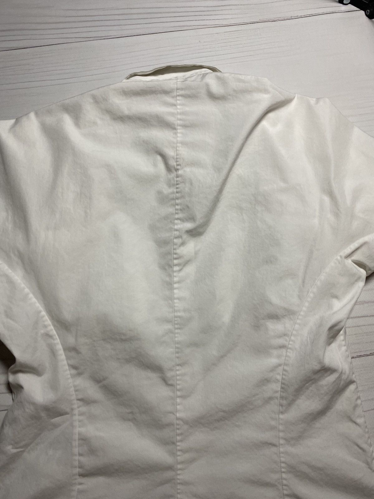 Alexander McQueen Alexander McQueen AW14 White Cotton Bows Side-Tie Shirt Size S / US 4 / IT 40 - 16 Thumbnail