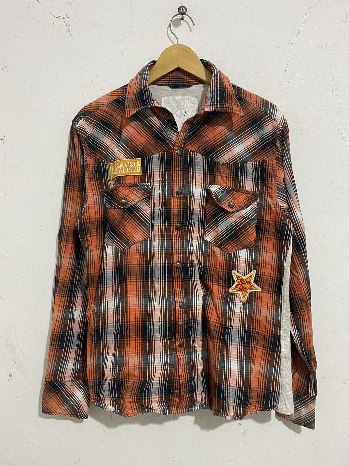 If Six Was Nine 💸BINDINGOFFER💸sandybeach hybrid flannel poem goa styled Size US M / EU 48-50 / 2 - 3 Thumbnail