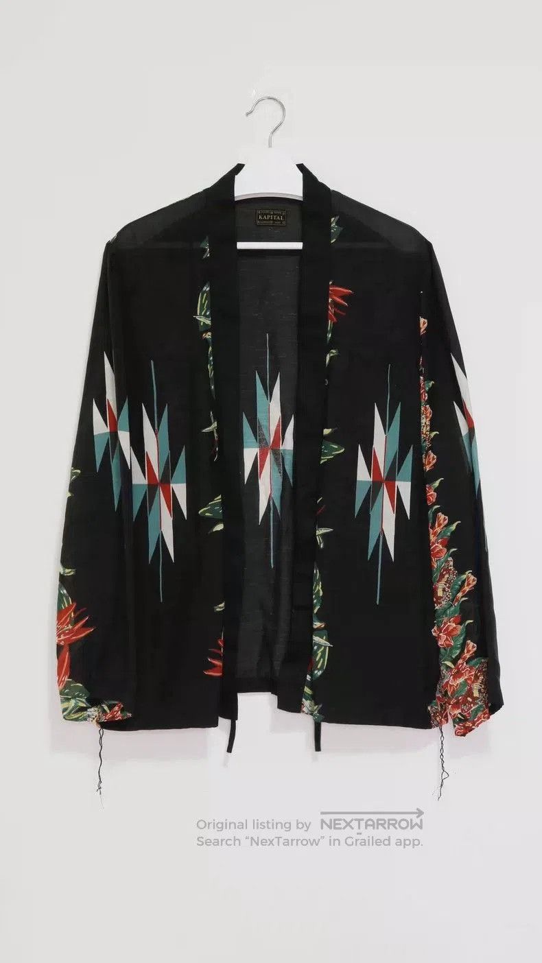 Kapital Printed Voile Kimono Jacket