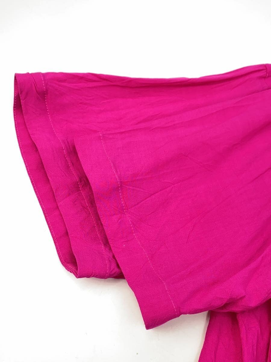 Undercover Rayon Camp Collar Short Sleeve Blouse Size M / US 6-8 / IT 42-44 - 5 Thumbnail
