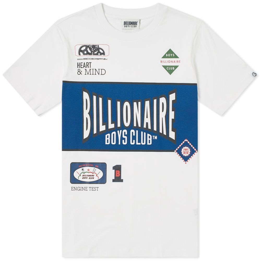 Billionaire Boys Club Billionaire Boys Club BBC Track Team Cotton Tee Shirt Size US M / EU 48-50 / 2 - 1 Thumbnail