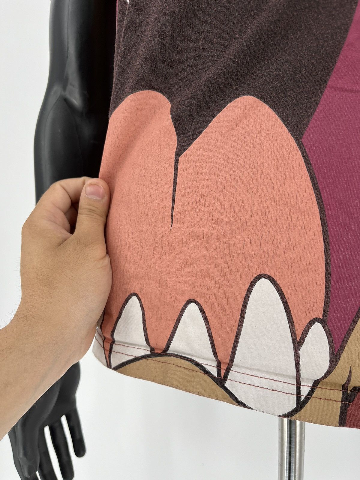 Vintage Vintage y2k Streetwear Taz Crazy Big Logo Looney Tunes Tee Size US S / EU 44-46 / 1 - 6 Thumbnail