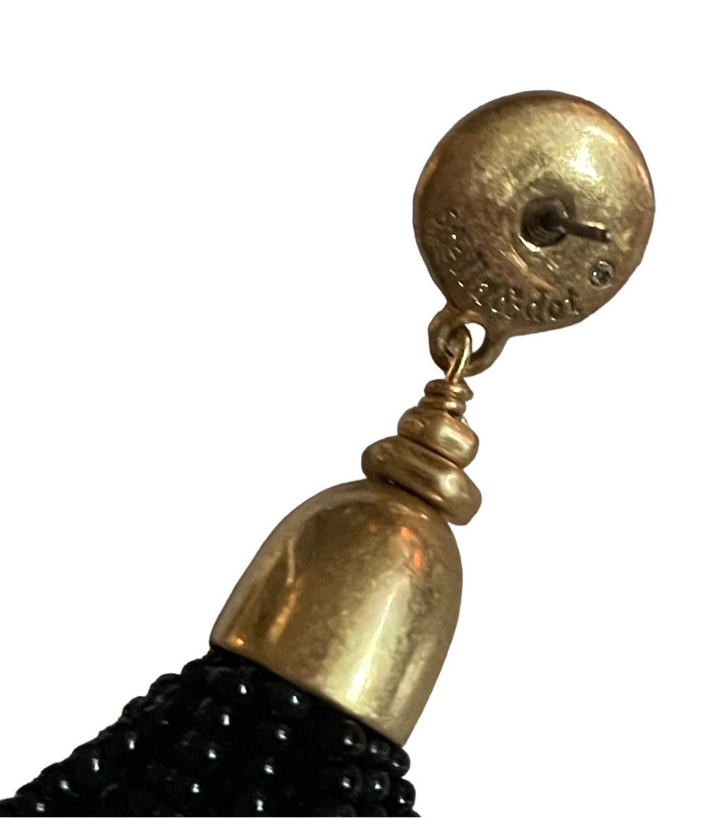 Other Stella & Dot Gita Hand Beaded Tassel Earrings Size ONE SIZE - 4 Thumbnail