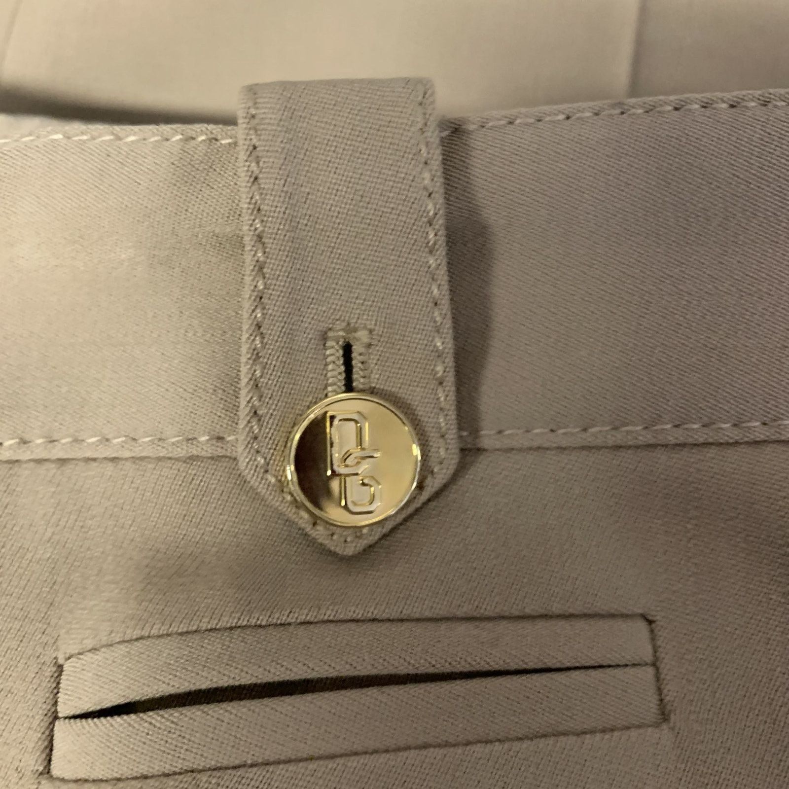 Dolce & Gabbana DOLCE & GABBANA Size 36 Khaki Wool Blend Dress Pants Size US 36 / EU 52 - 6 Thumbnail