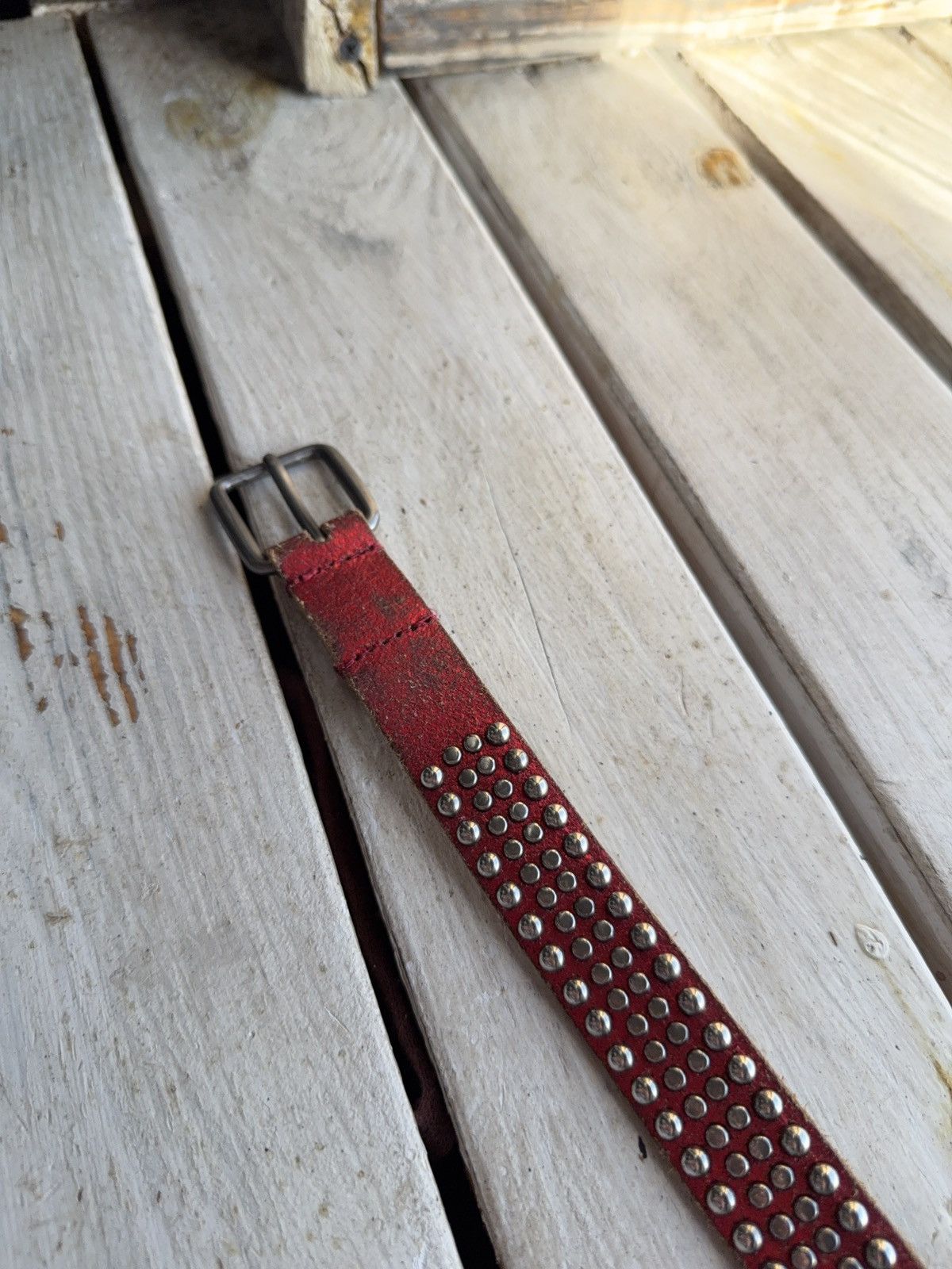 If Six Was Nine 90s Y2K Avant Garde Punk Hysteric Japanese Retro Style Belt Size ONE SIZE - 10 Thumbnail