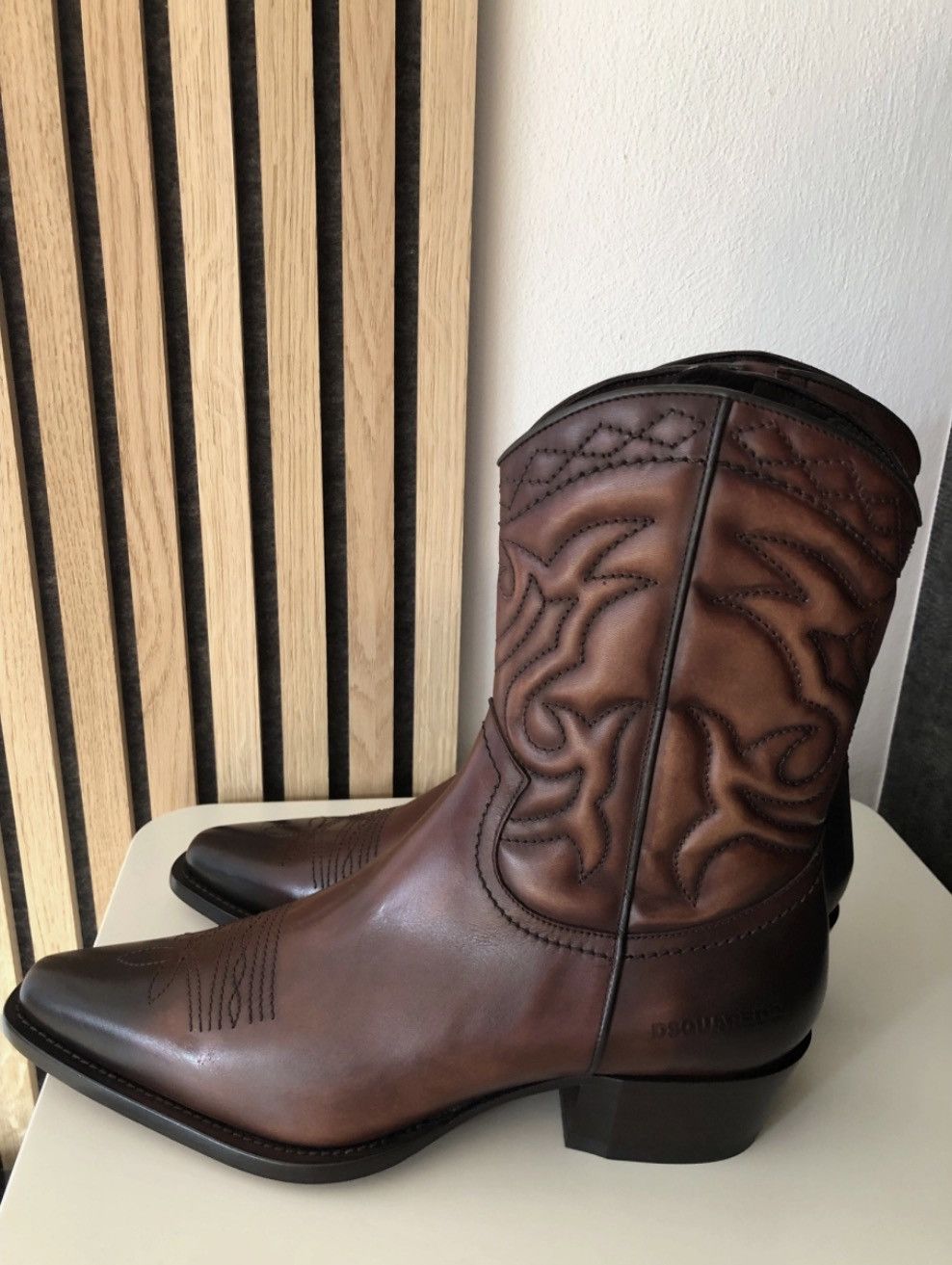 Dsquared2 Dsquared2 cowboy leather boots Size US 9.5 / EU 42-43 - 7 Thumbnail