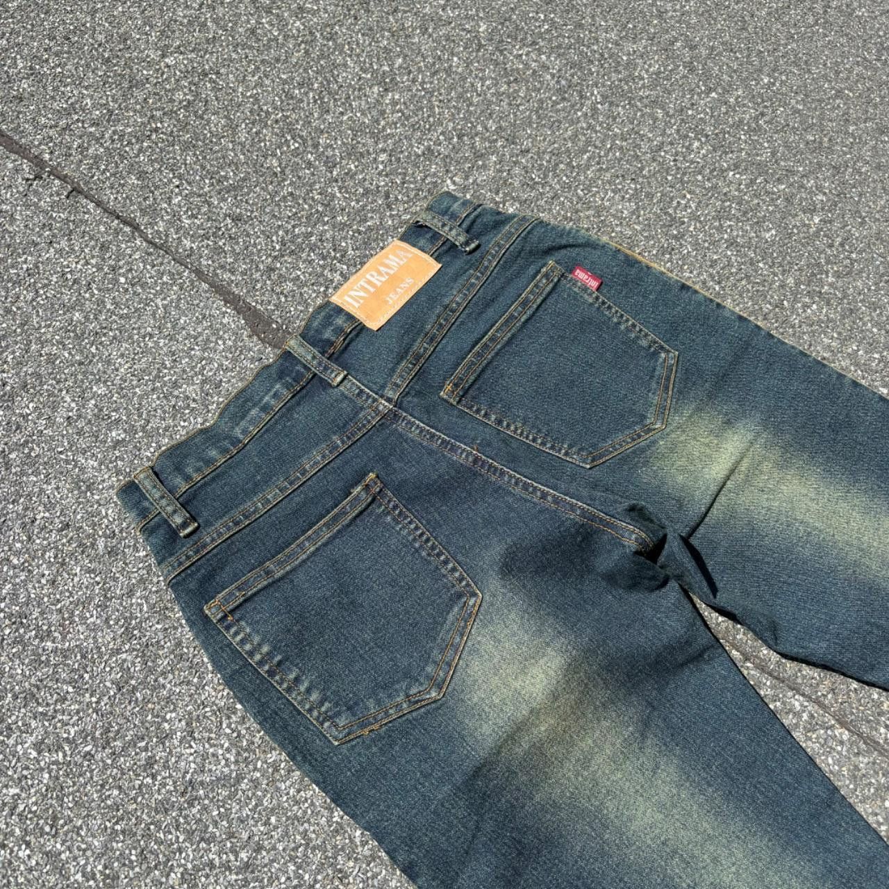 Japanese Brand × Vintage Vintage flared jeans Size US 30 / EU 46 - 5 Thumbnail